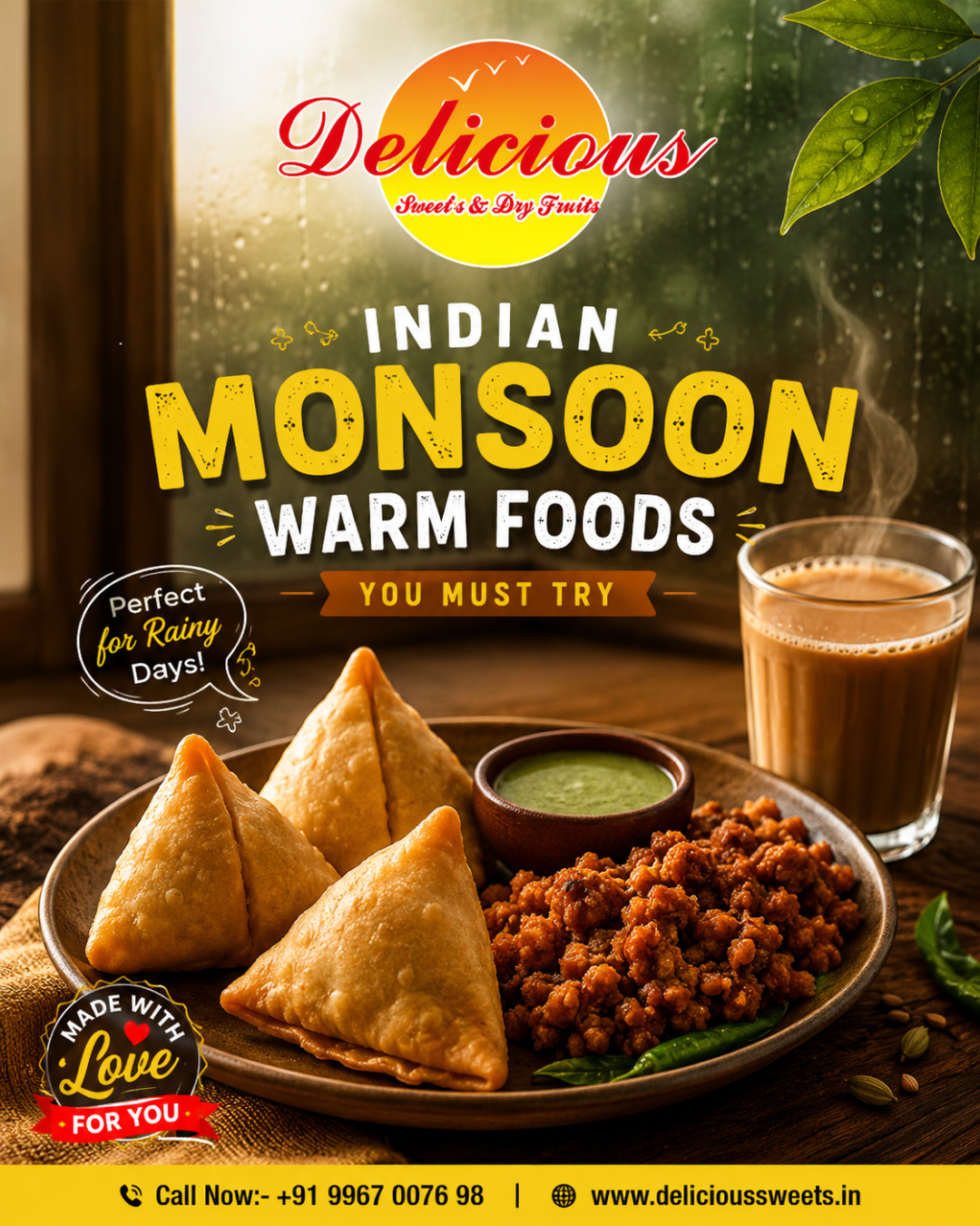 🌧️ Monsoon Cravings? We've Got You Covered!